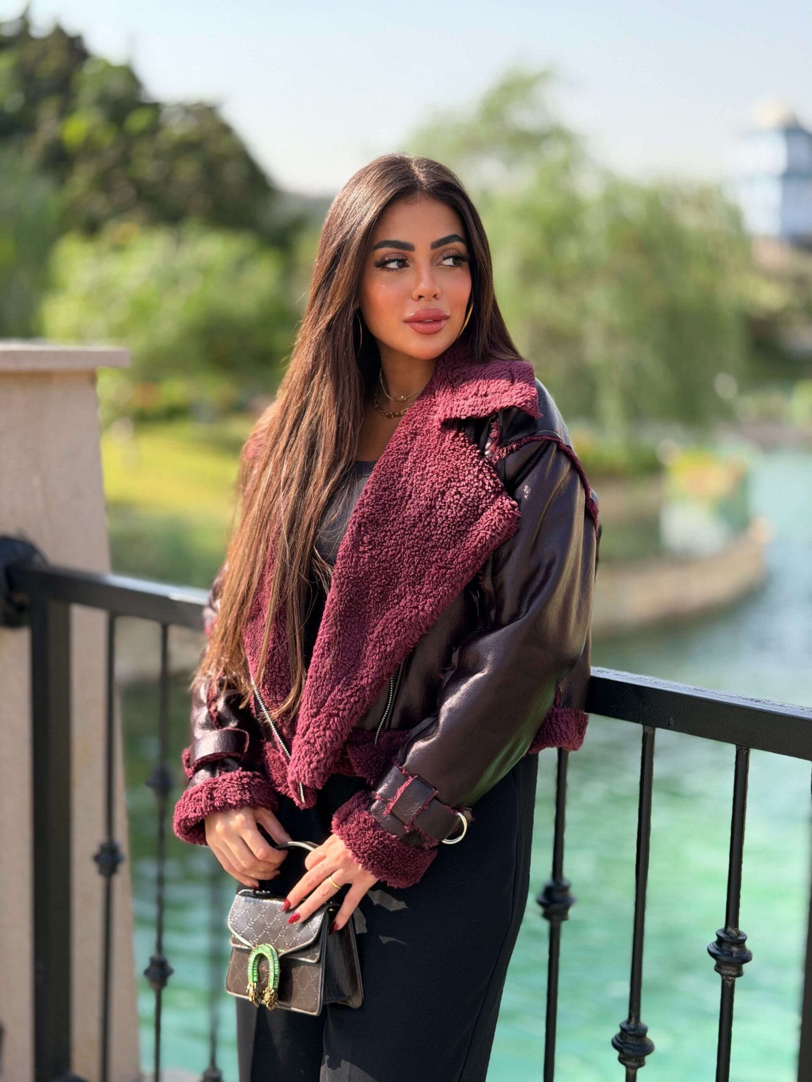 Fur Leather Jacket - Image 5