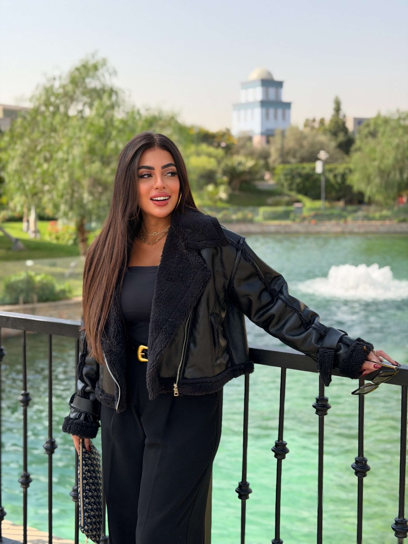 Fur Leather Jacket - Image 4