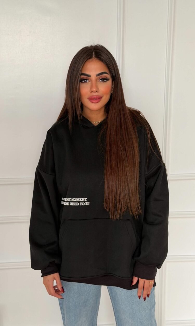 Oversized Hoodie with Capuche