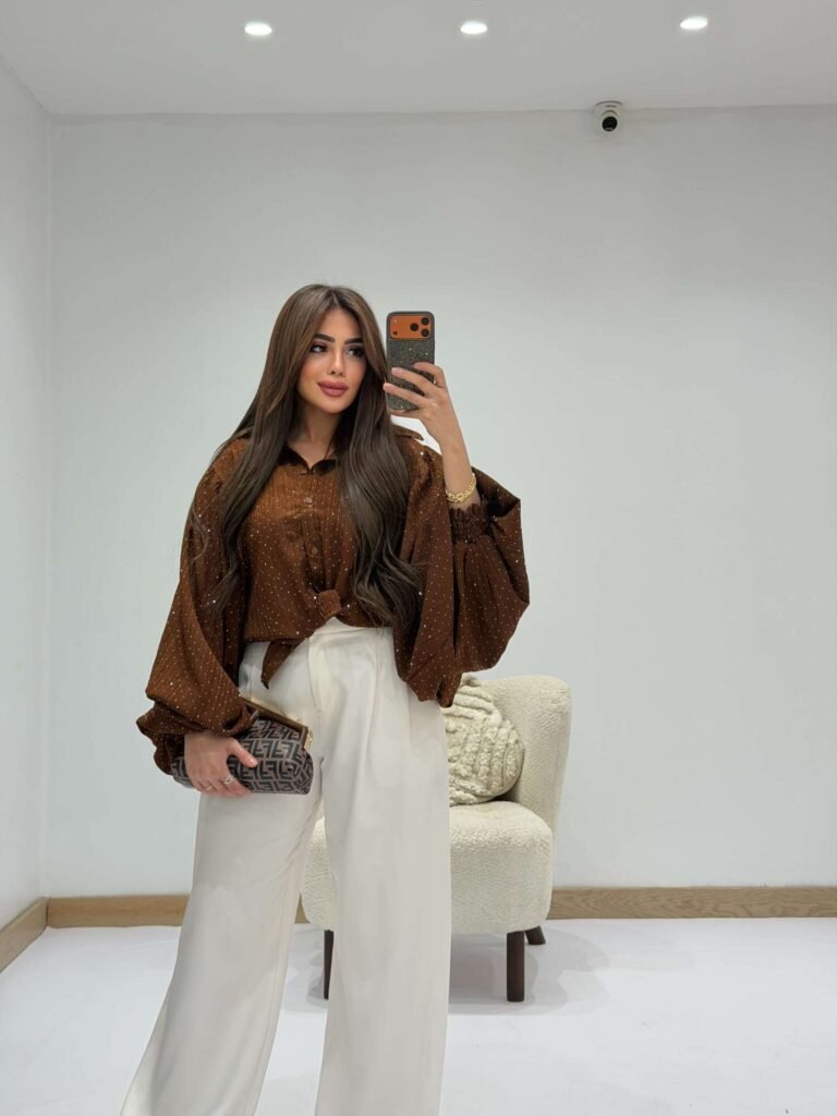 Linen Strass Chemise