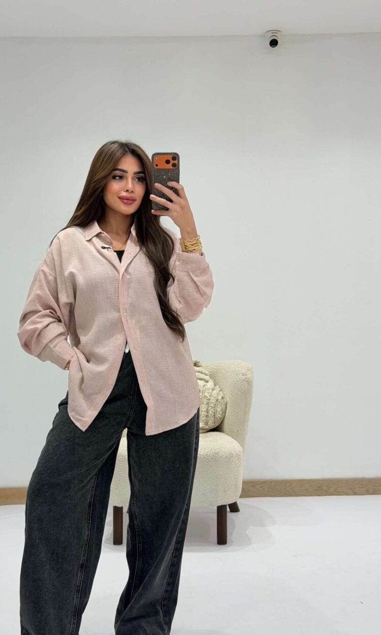 Classic Plain Linen Shirt