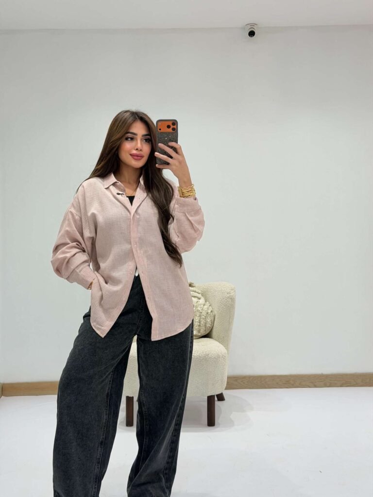 Classic Plain Linen Shirt