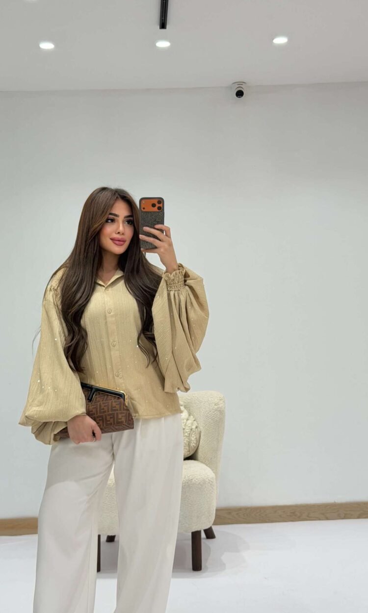 Linen Strass Chemise