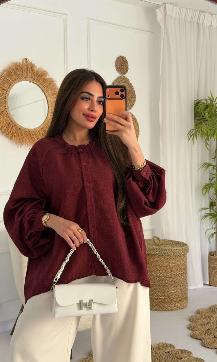 Linen Relaxed Blouse