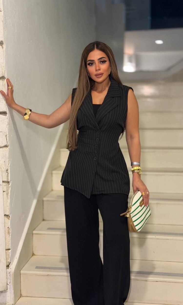 Free Size Striped Vest