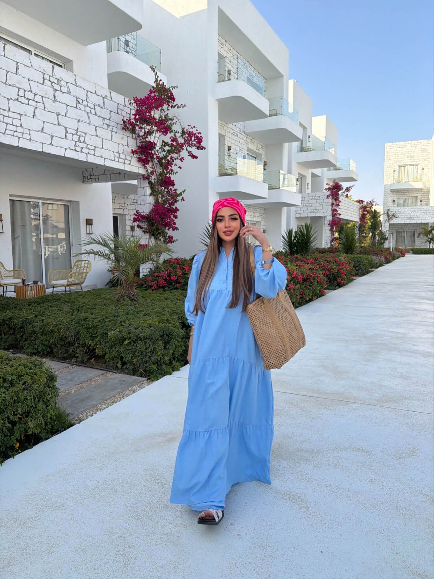 Free Size Linen Dress - Image 2