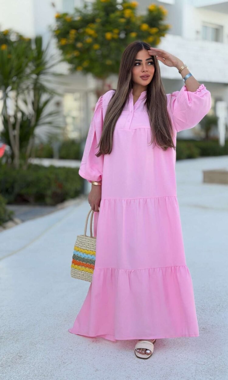 Free Size Linen Dress