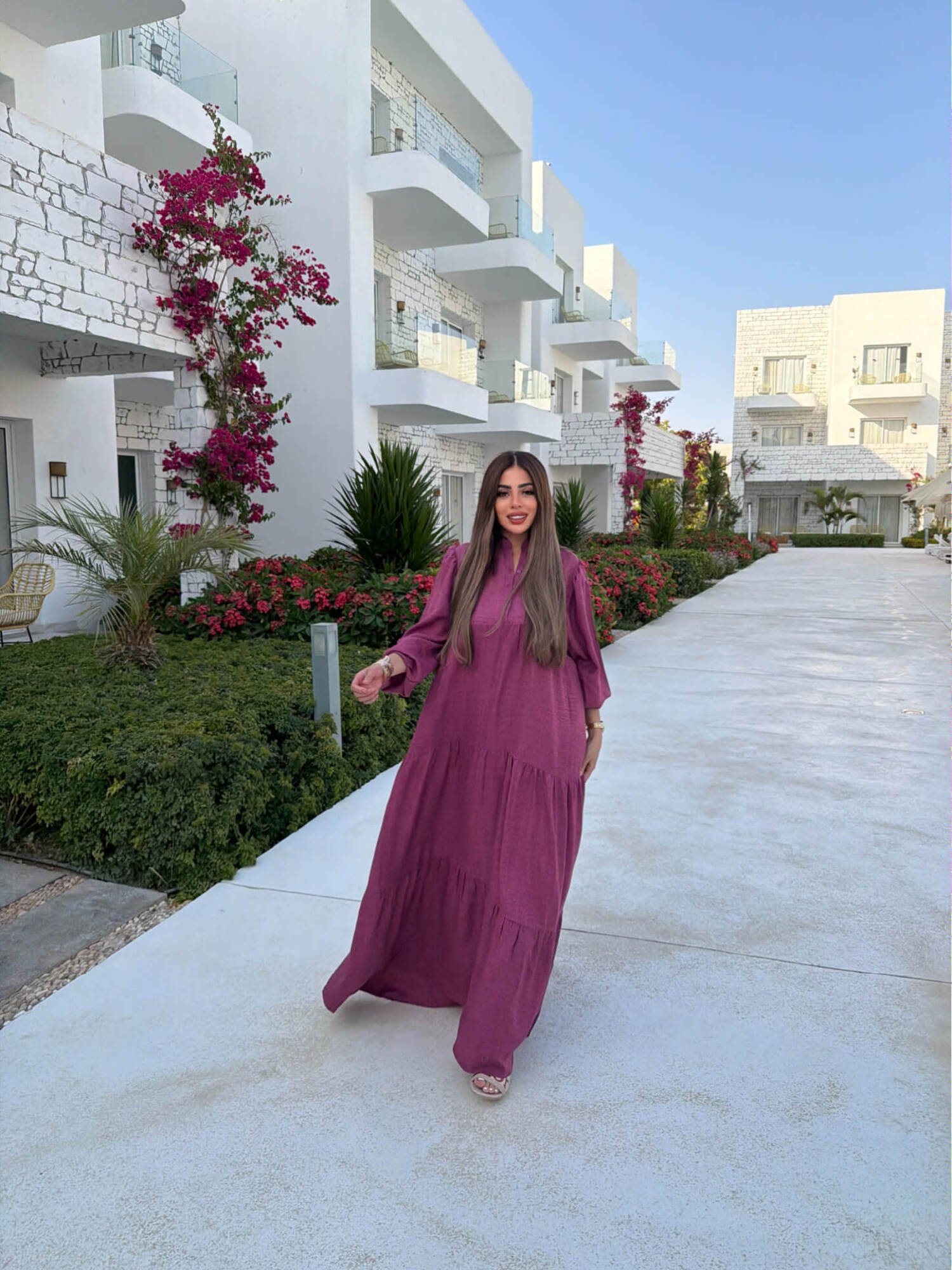 Free Size Linen Dress - Image 5