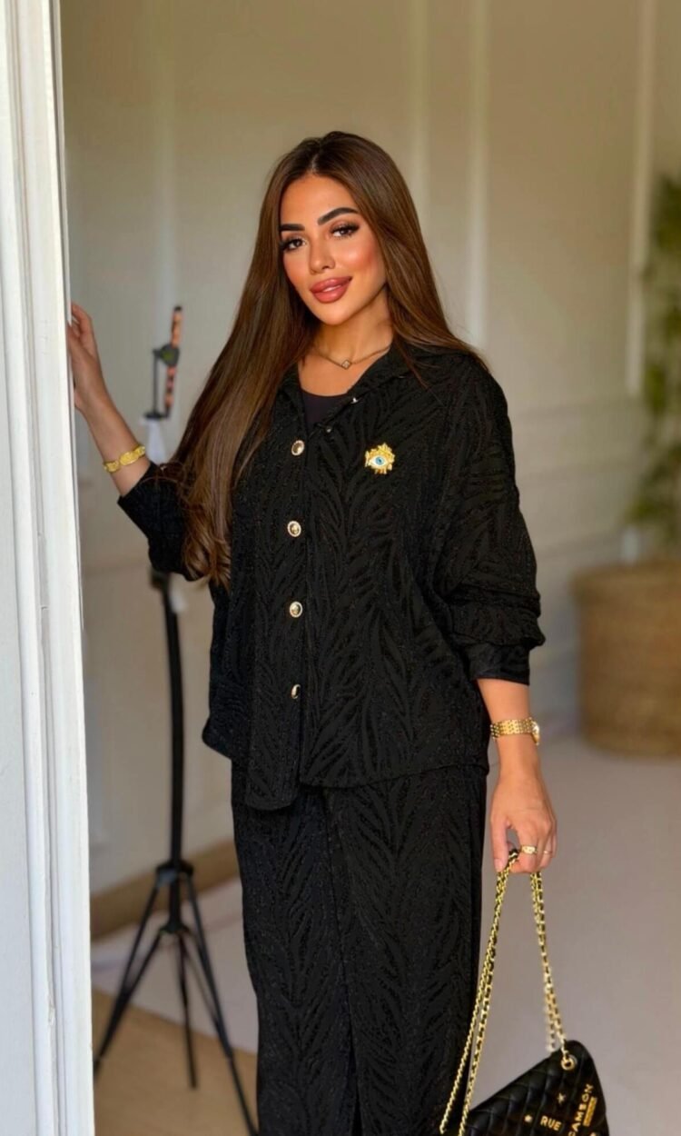 Black Free Size Suit