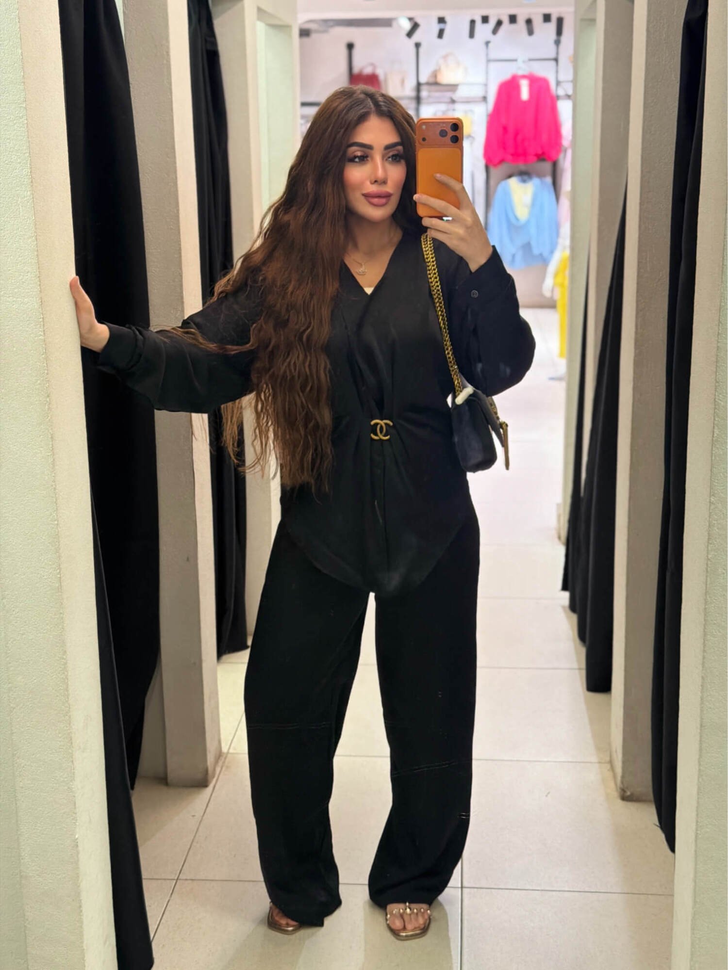 Satin Suit – Free Size - Image 2