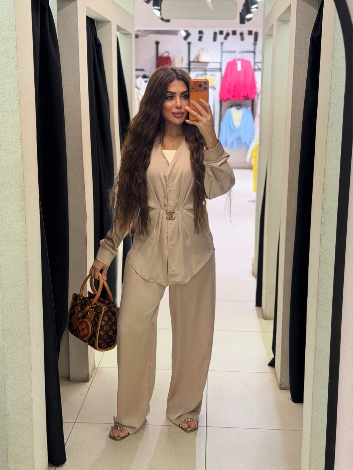 Satin Suit – Free Size - Image 6