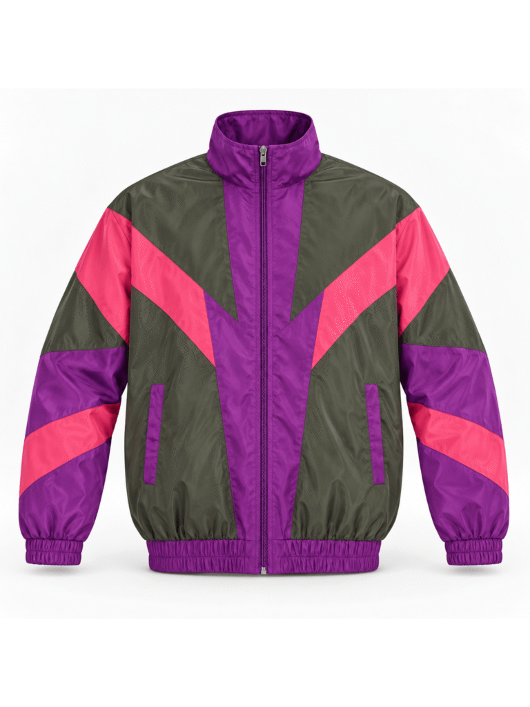 80s Windbreaker Jacket – Free Size